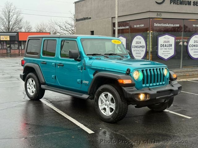 2020 Jeep Wrangler Unlimited SPORT S 4X4 W/ COLD WEATHER, CONVIENCE, & TECH GROUPS - 22967492 - 2