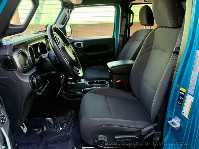 2020 Jeep Wrangler Unlimited SPORT S 4X4 W/ COLD WEATHER, CONVIENCE, & TECH GROUPS - 22967492 - 33