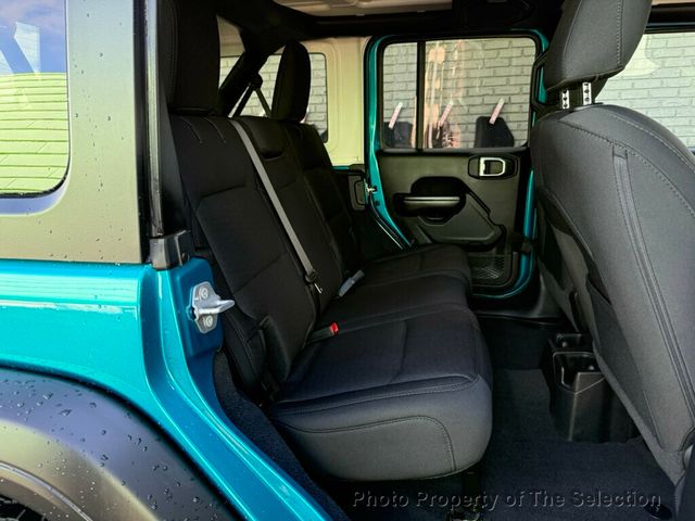 2020 Jeep Wrangler Unlimited SPORT S 4X4 W/ COLD WEATHER, CONVIENCE, & TECH GROUPS - 22967492 - 36