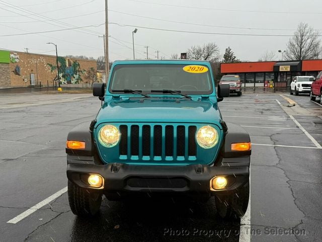 2020 Jeep Wrangler Unlimited SPORT S 4X4 W/ COLD WEATHER, CONVIENCE, & TECH GROUPS - 22967492 - 3
