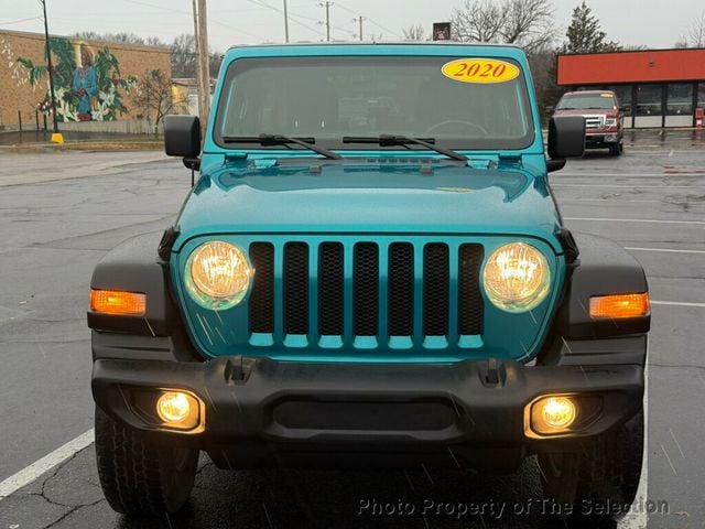 2020 Jeep Wrangler Unlimited SPORT S 4X4 W/ COLD WEATHER, CONVIENCE, & TECH GROUPS - 22967492 - 4