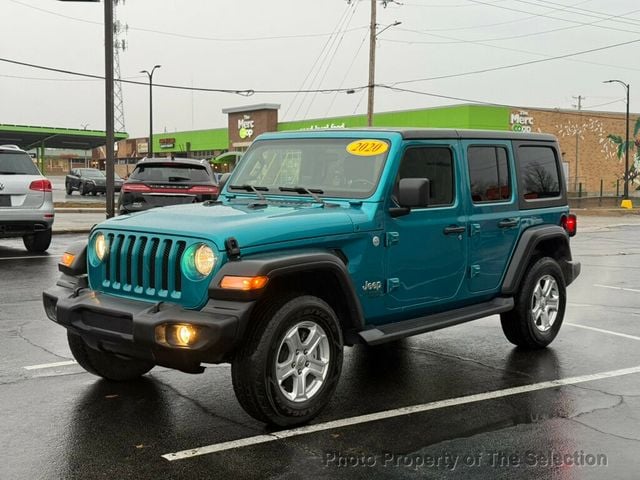 2020 Jeep Wrangler Unlimited SPORT S 4X4 W/ COLD WEATHER, CONVIENCE, & TECH GROUPS - 22967492 - 6