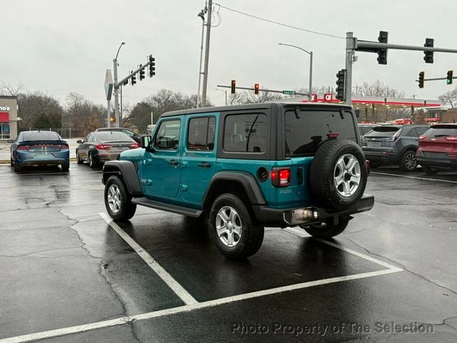 2020 Jeep Wrangler Unlimited SPORT S 4X4 W/ COLD WEATHER, CONVIENCE, & TECH GROUPS - 22967492 - 8
