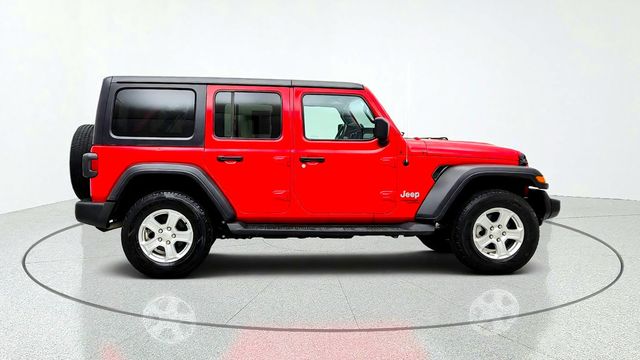 2020 Jeep Wrangler Unlimited Sport S 4x4 w/ Hard Top & Side Steps - 23087391 - 3