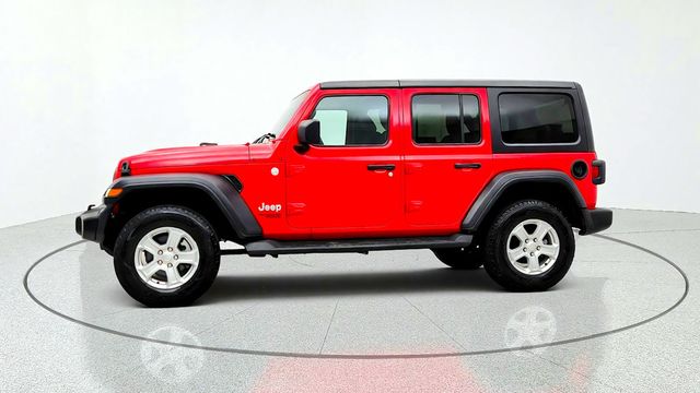 2020 Jeep Wrangler Unlimited Sport S 4x4 w/ Hard Top & Side Steps - 23087391 - 7