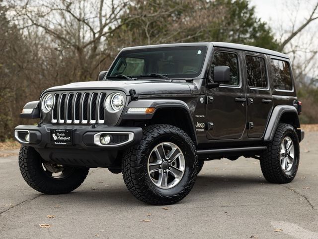 2020 Jeep Wrangler Unlimited Wrangler Unlimited Sahara 4x4, Sky-One Power Top, AMP PowerSteps - 22963685 - 0