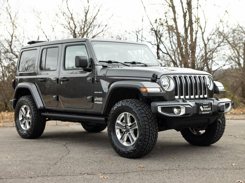 2020 Jeep Wrangler Unlimited Wrangler Unlimited Sahara 4x4, Sky-One Power Top, AMP PowerSteps - 22963685 - 12