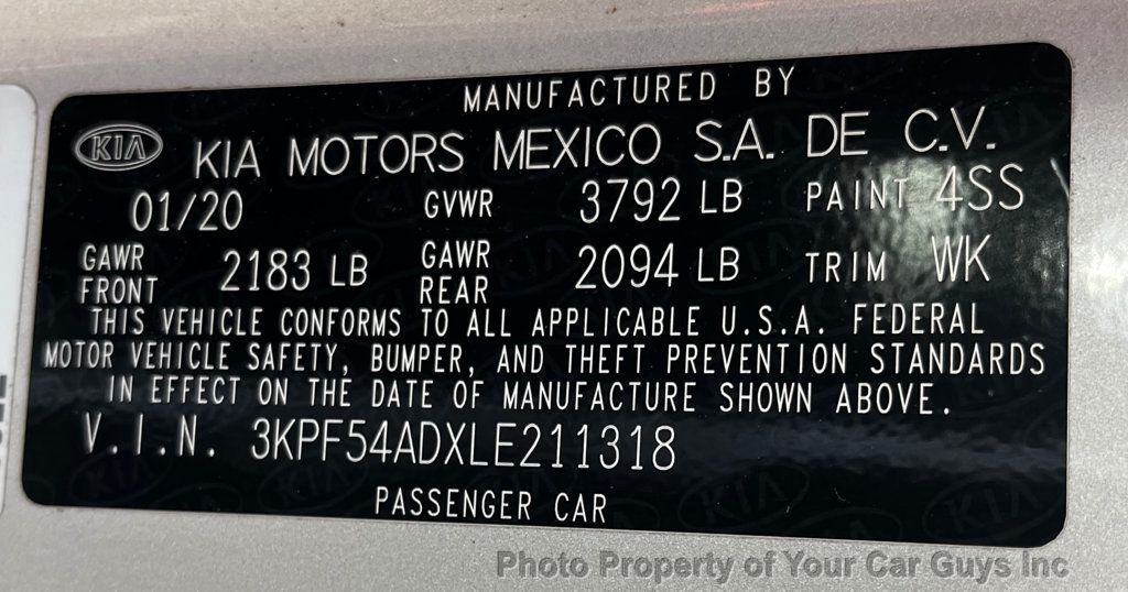 2020 Kia Forte EX IVT - 23081530 - 33