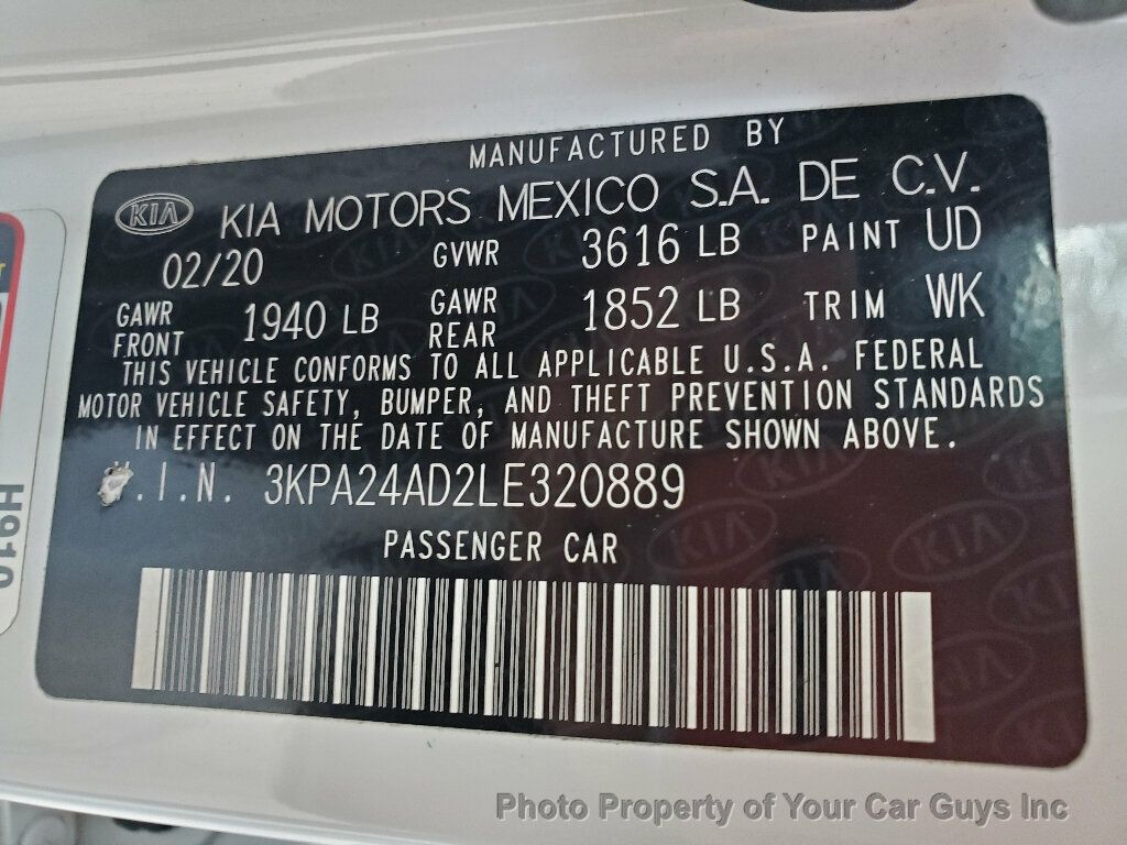 2020 Kia Rio LX - 22928341 - 30