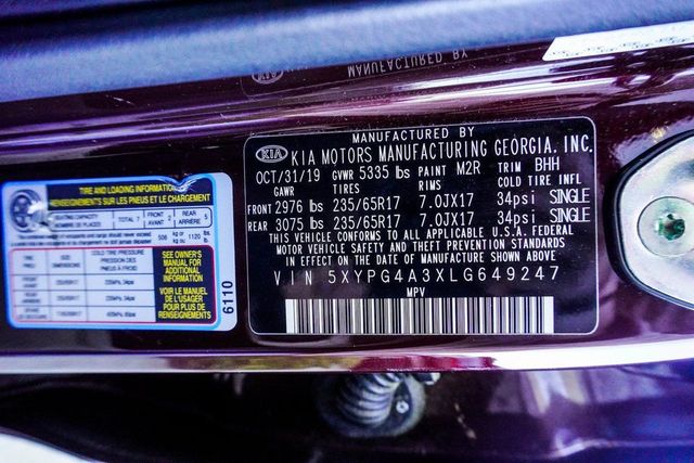 2020 Kia Sorento LX FWD - 22959600 - 38