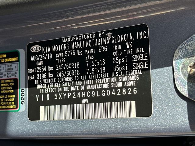 2020 Kia Telluride LX FWD - 23053653 - 21