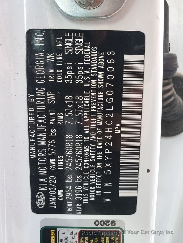 2020 Kia Telluride LX FWD - 22984984 - 23