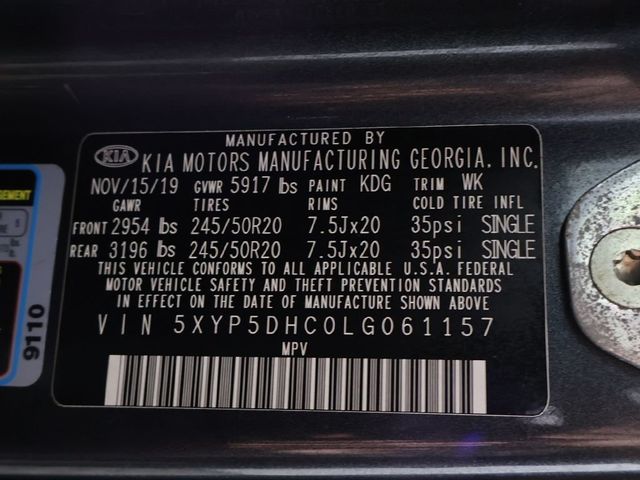 2020 Kia Telluride SX AWD - 23023274 - 65