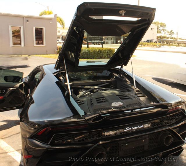2020 Lamborghini Huracan EVO 4,595 ORIGINAL MILES EVO, DAILY RENTAL $1,200 - 22427691 - 25