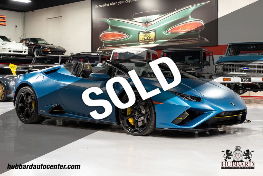 2020 Lamborghini Huracan EVO Rare Blue Mehit Matte Paint, Full Body PPF - 22902800 - 0