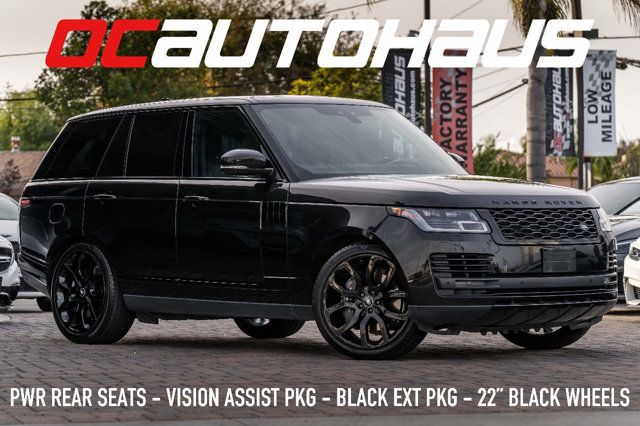 2020 Land Rover Range Rover One Owner, Black Exterior Package - 22269645 - 0