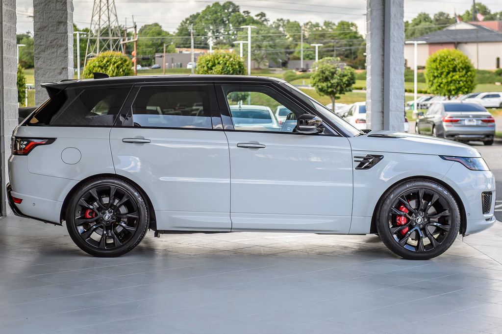2020 Land Rover Range Rover Sport RANGE ROVER HST - WHITE ON BLACK AND WHITE LEATHER - GORGEOUS - 23021157 - 59