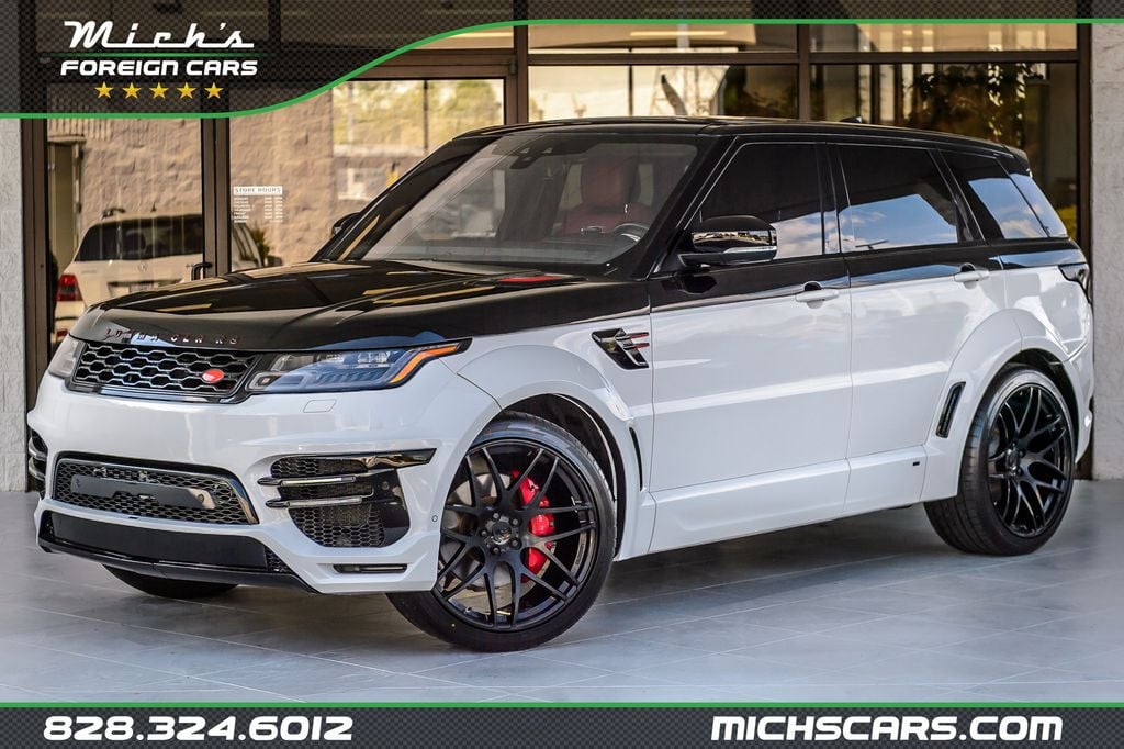2020 Land Rover Range Rover Sport RANGE ROVER SPORT SUPERCHARGED LUMMA CLR RS WIDE BODY LOW MILES  - 22994318 | Video 1