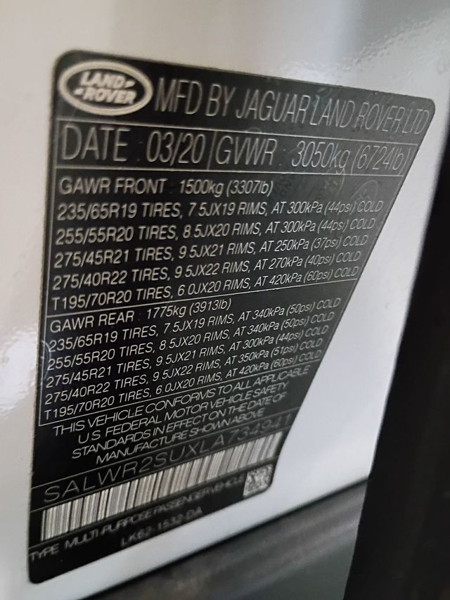 2020 Land Rover Range Rover Sport Turbo i6 MHEV HSE Florida SUV - 23090369 - 49