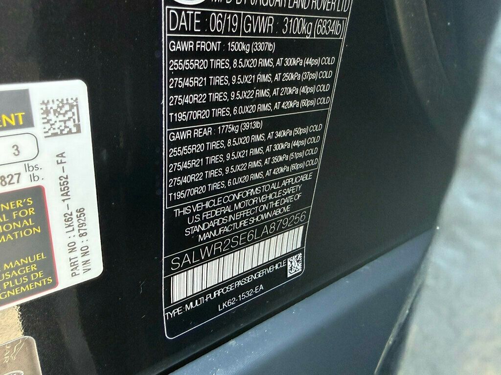 2020 Land Rover Range Rover Sport V8 Supercharged HSE Dynamic - 23049268 - 38