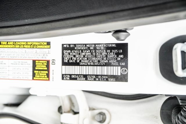 2020 Lexus ES ES 350 F SPORT FWD - 22959596 - 49