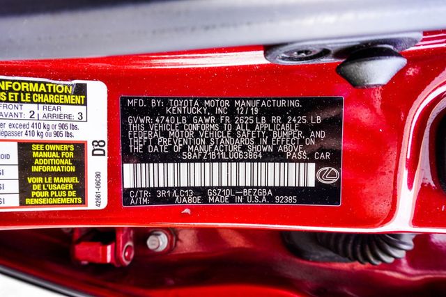 2020 Lexus ES ES 350 Ultra Luxury FWD - 22985595 - 38