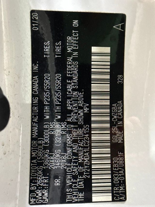 2020 Lexus RX RX 350 F SPORT Performance AWD - 23066846 - 37