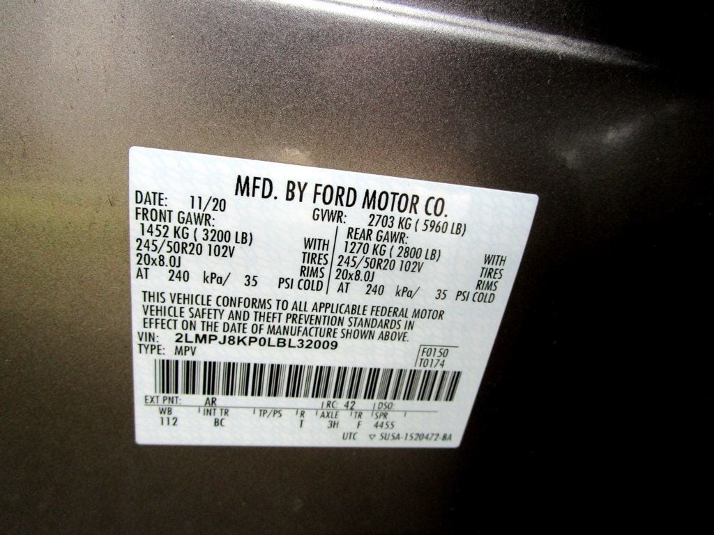 2020 Lincoln Nautilus Reserve AWD - 22866935 - 41