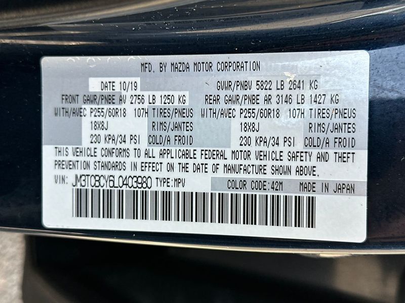 2020 Mazda CX-9 Touring AWD - 23055041 - 22