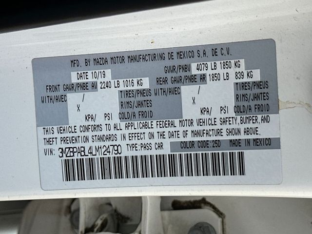 2020 Mazda Mazda3 Sedan FWD - 23039571 - 21
