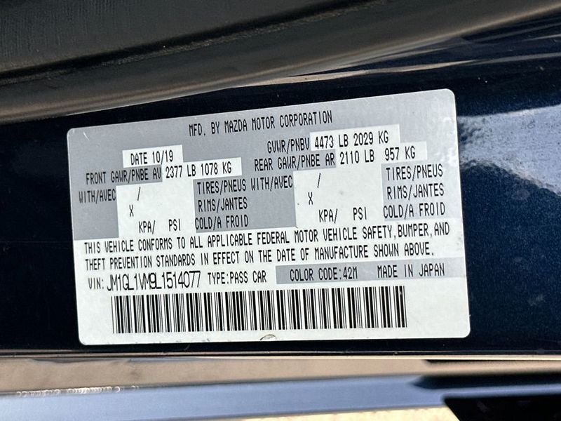 2020 Mazda Mazda6 Touring Automatic - 22978459 - 22