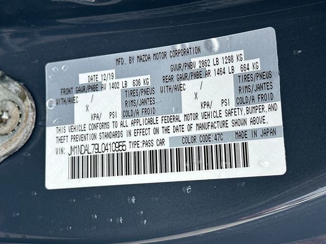 2020 Mazda MX-5 Miata RF Club Manual - 22948008 - 21