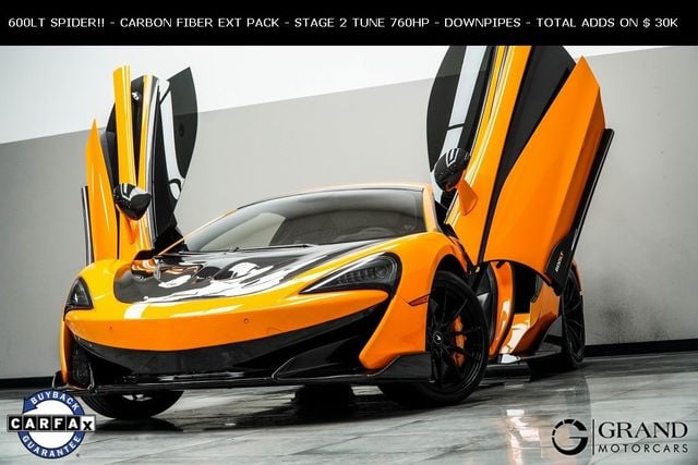 Used 2020 McLaren 600LT Base with VIN SBM13SAA2LW007586 for sale in Kennesaw, GA