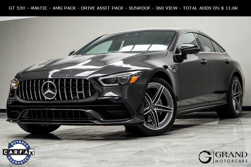 Used 2020 Mercedes-Benz AMG GT 4-Door Coupe 53 with VIN W1K7X6BB5LA030059 for sale in Kennesaw, GA