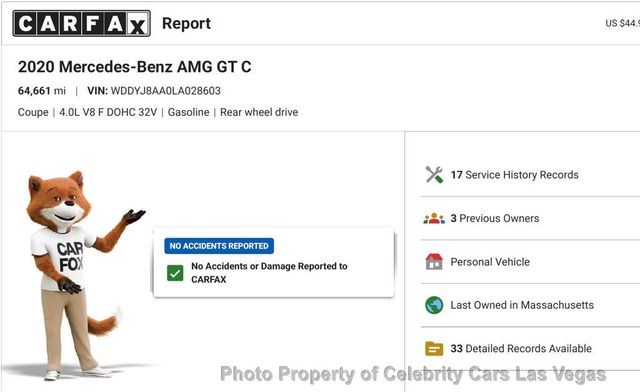 2020 Mercedes-Benz AMG GT AMG GT C Coupe - 23047125 - 10