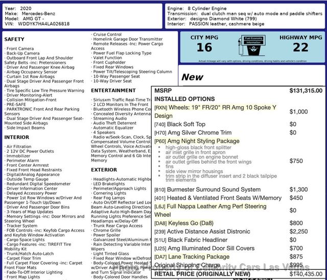 2020 Mercedes-Benz AMG GT AMG GT Roadster  - 22975073 - 11