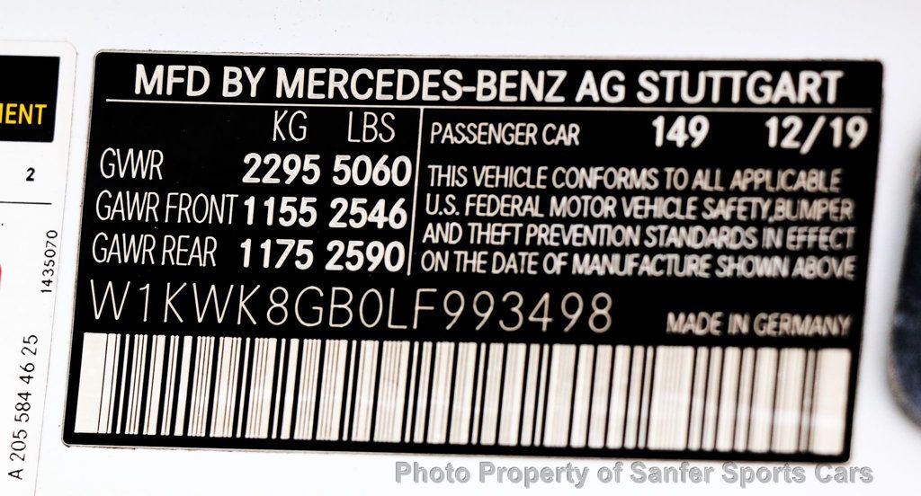 2020 Mercedes-Benz C-Class AMG C 63 Cabriolet - 22944891 - 54