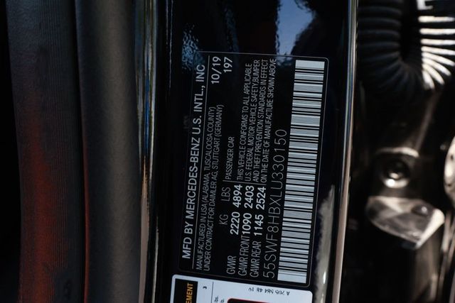 2020 Mercedes-Benz C-Class AMG C 63 S Sedan - 23027599 - 34