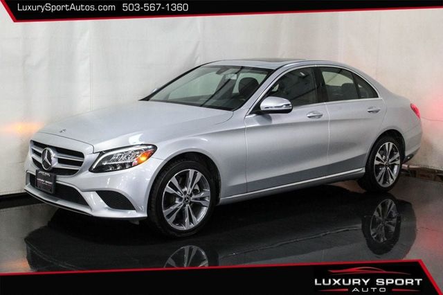 2020 Mercedes-Benz C-Class C300 4MATIC LOW 42k Miles Moonroof Heated Seats - 22583387 - 0