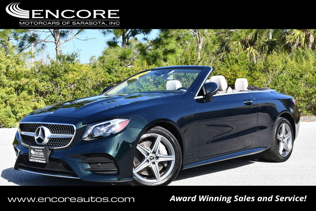 2020 Mercedes-Benz E-Class E 450 4MATIC Cabriolet W/AMG Line and Parking Assistance Package - 23002697 | Video 1