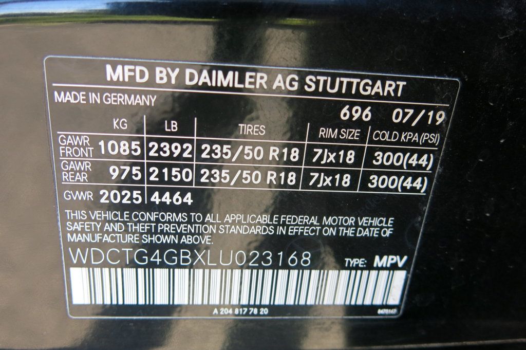 2020 Mercedes-Benz GLA GLA 250 4MATIC SUV - 23041720 - 35