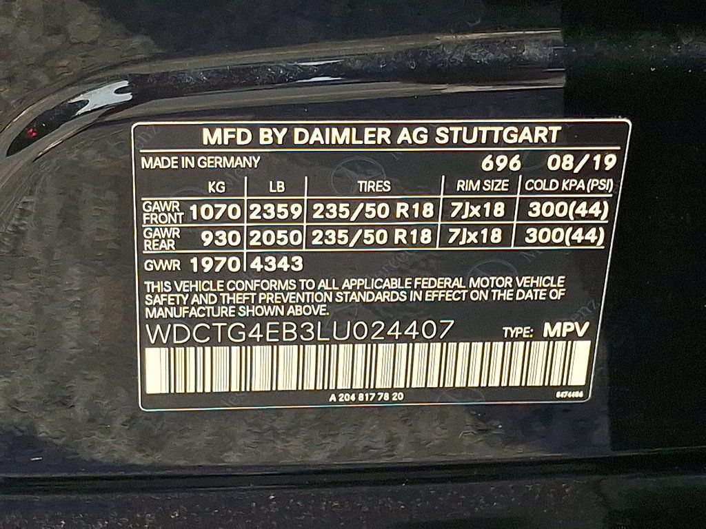 2020 Mercedes Benz GLA 250 photo 31
