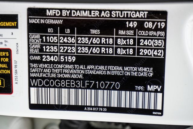 2020 Mercedes-Benz GLC GLC 300 4MATIC SUV - 22923928 - 50