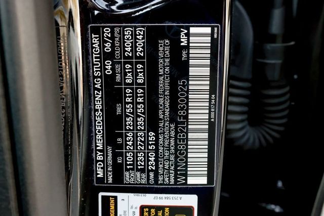 2020 Mercedes-Benz GLC GLC 300 4MATIC SUV - 23012531 - 23