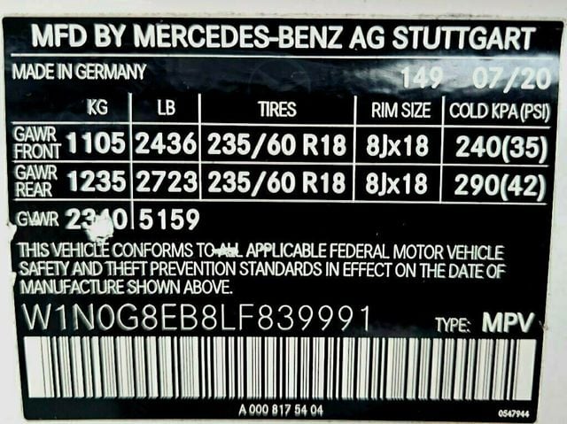2020 Mercedes-Benz GLC GLC 300 4MATIC SUV - 22972433 - 46