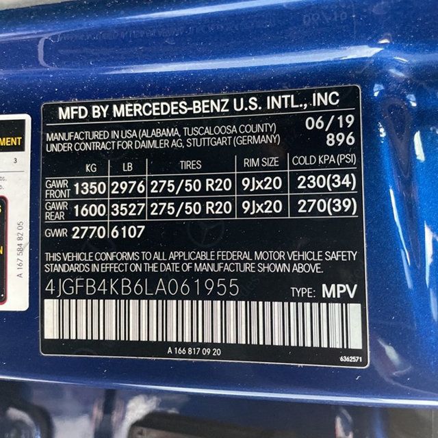 2020 Mercedes-Benz GLE GLE 350 4MATIC SUV - 22978562 - 15