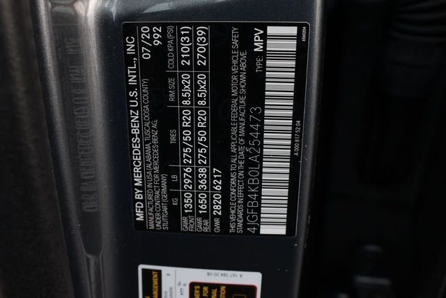 2020 Mercedes-Benz GLE GLE 350 4MATIC SUV - 23055744 - 32