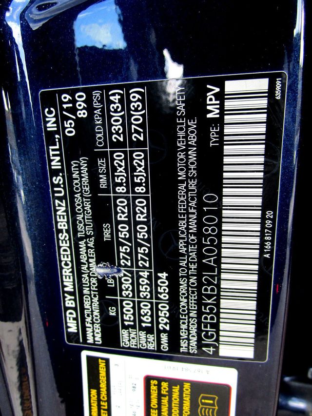 2020 Mercedes-Benz GLE GLE 450 4MATIC SUV - 22927696 - 41