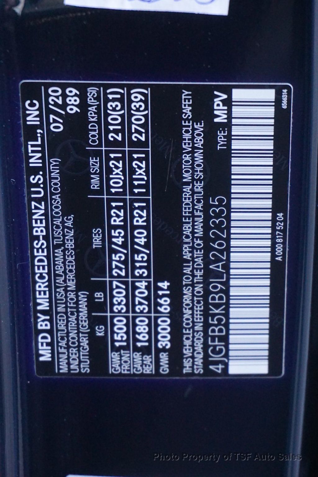 2020 Mercedes-Benz GLE GLE 450 4MATIC SUV AMG LINE/PREMIUM/WARMTH&COMFROT/PARK ASSIST  - 22959015 - 49