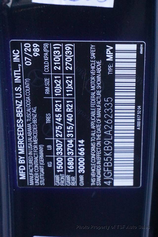 2020 Mercedes-Benz GLE GLE 450 4MATIC SUV AMG LINE/PREMIUM/WARMTH&COMFROT/PARK ASSIST  - 22959015 - 49